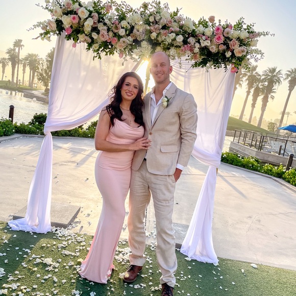 Surreal Dress in Blush by Katie May - Picture 3 of 4